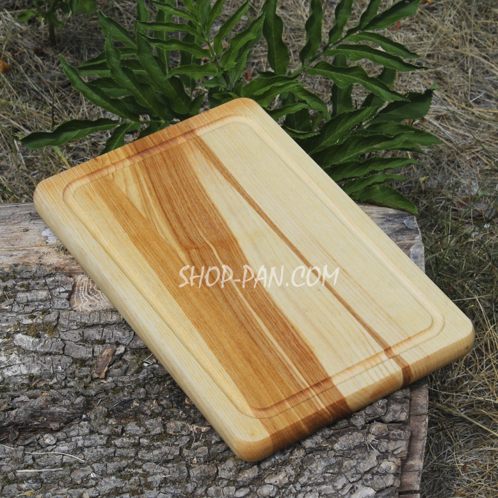 Кухонна дошка для подачі страв 20х30 см, прямокутна, двостороння 2425824553