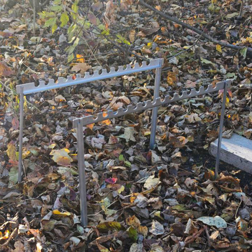 Похідна мангал-рамка з нержавійки (з шампурами 6 шт) 2815932865