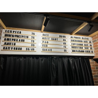 Меню для будь-якого закладу: бару, ресторану, кафе