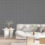 Панель стеновая 3D 700х770х2мм Серебро SW-00001908 SW-00001908