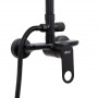 Душова система для душу Qtap Jay на два споживача QTJAY110BLM45550 Black Matt SD00051674