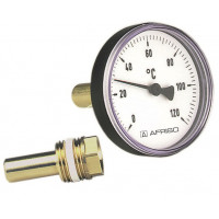 63708 термометр пластиковый BiTh 80/45 0-120С 1/2" акс.