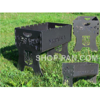 Індивідуальний мангал у валізі на 6 шампурів