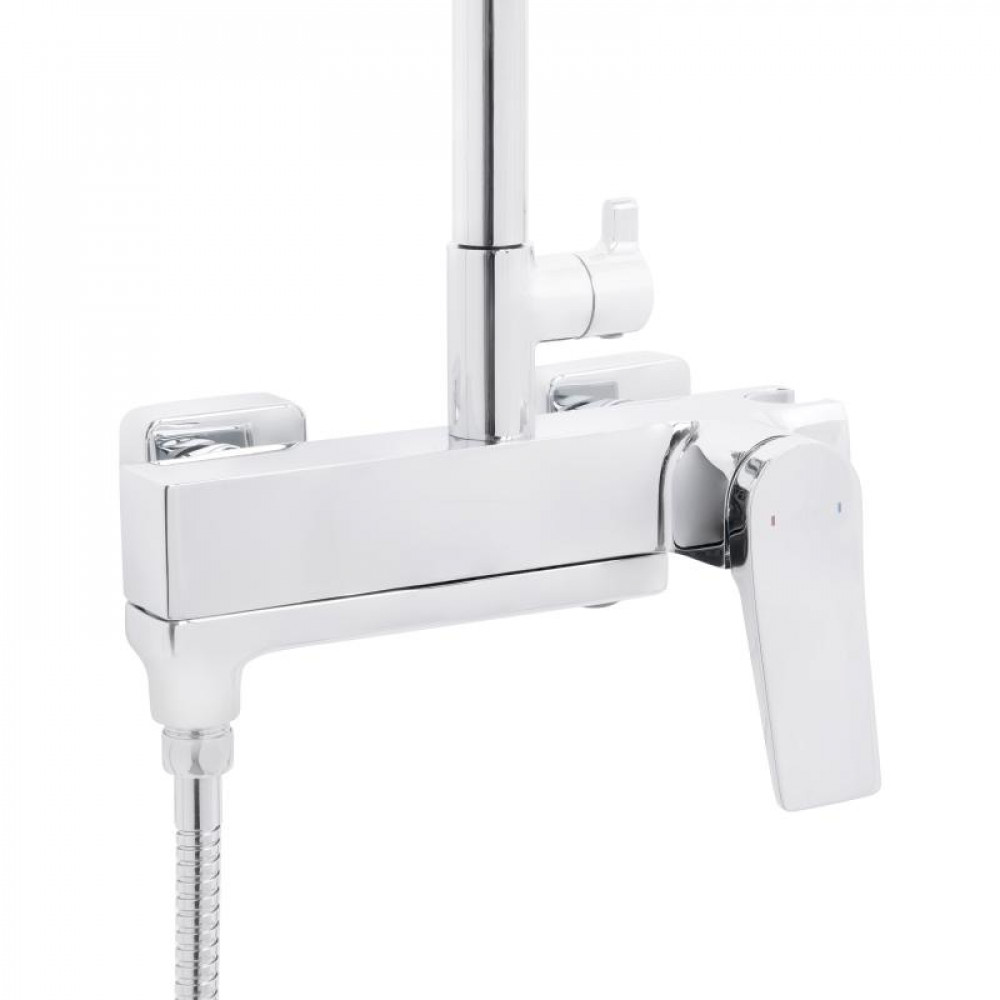 Душова система універсальна Qtap Nando на три споживача (з виливом) QTNAN111CRM48653 Chrome SD00054777