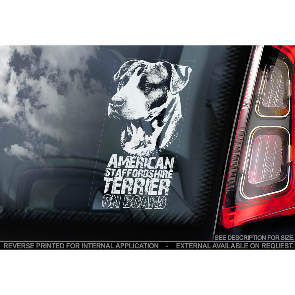 Американський Стаффордширський Тер'єр (American Staffordshire terrier) стикер 2536582845