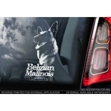 Бельгійський Малинуа (Бельгійська вівчарка) (Belgian Malinois) стикер