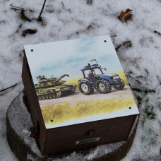 Автобармен, Наливатор алкогольний на 4 чарки (УФ-друк) Автобармен, Наливатор алкогольний на 4 чарки (УФ-друк)