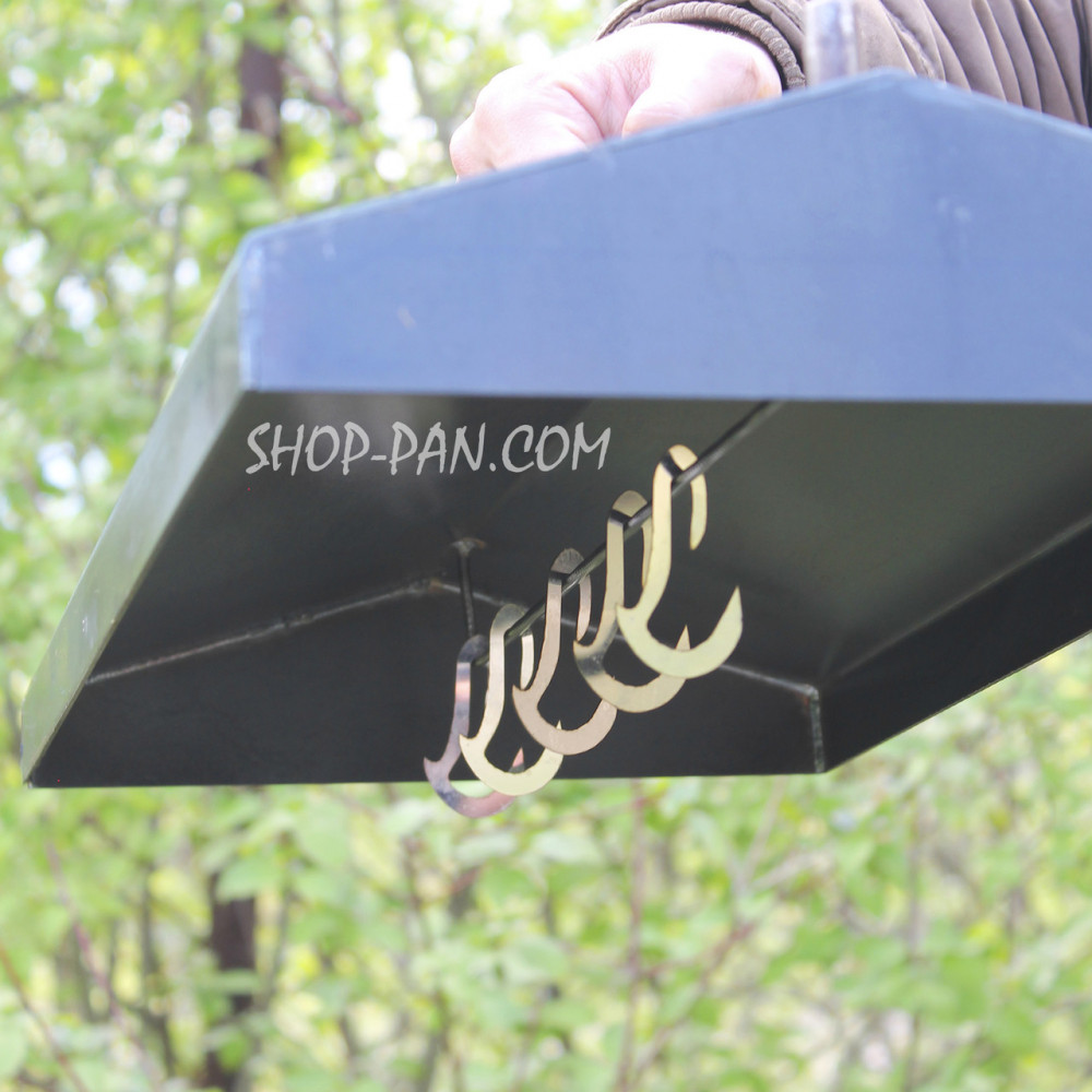 Коптильня гарячого копчення з неіржавкої сталі 255х350х270 1.5 мм 2425824772