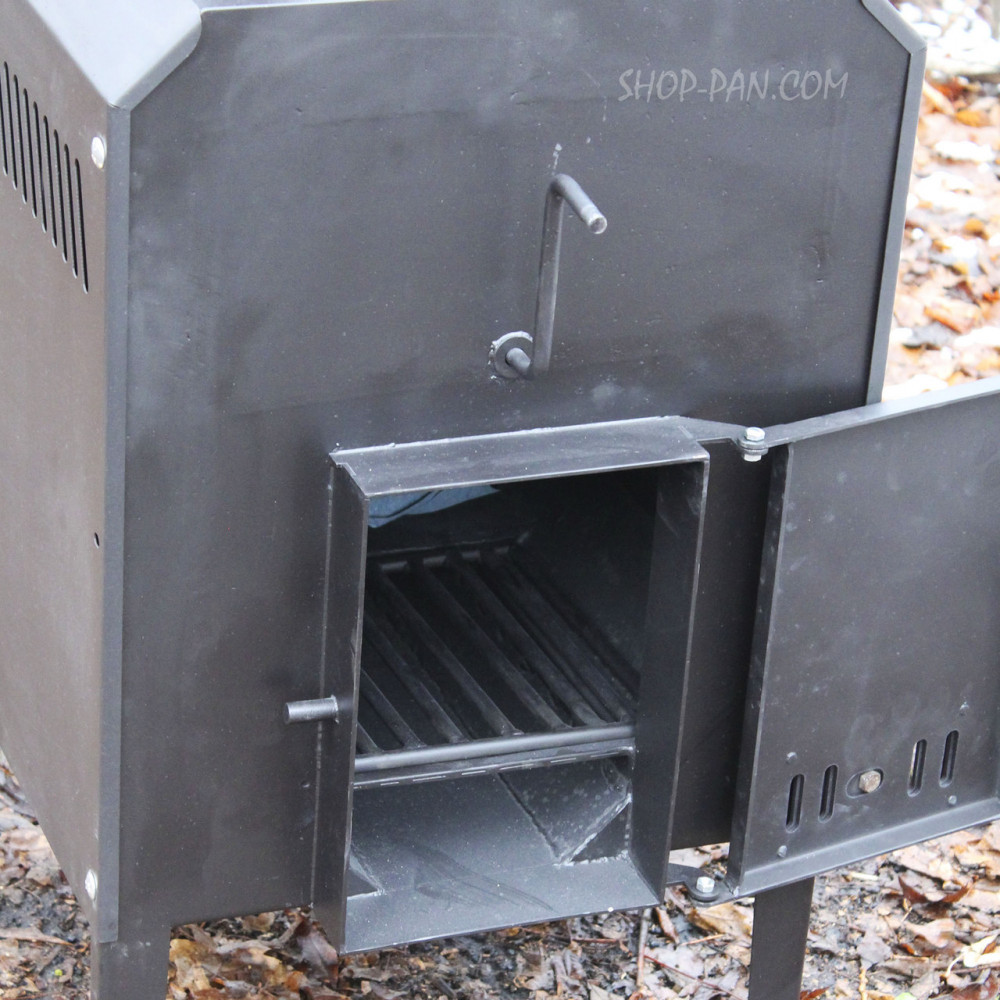 Буржуйка 3 мм SHOP-PAN для обігріву та приготування їжі 2425824734