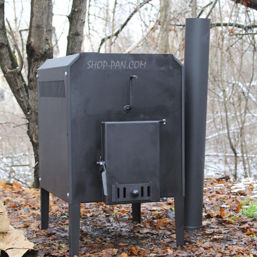 Буржуйка 3 мм SHOP-PAN для обігріву та приготування їжі 2425824734