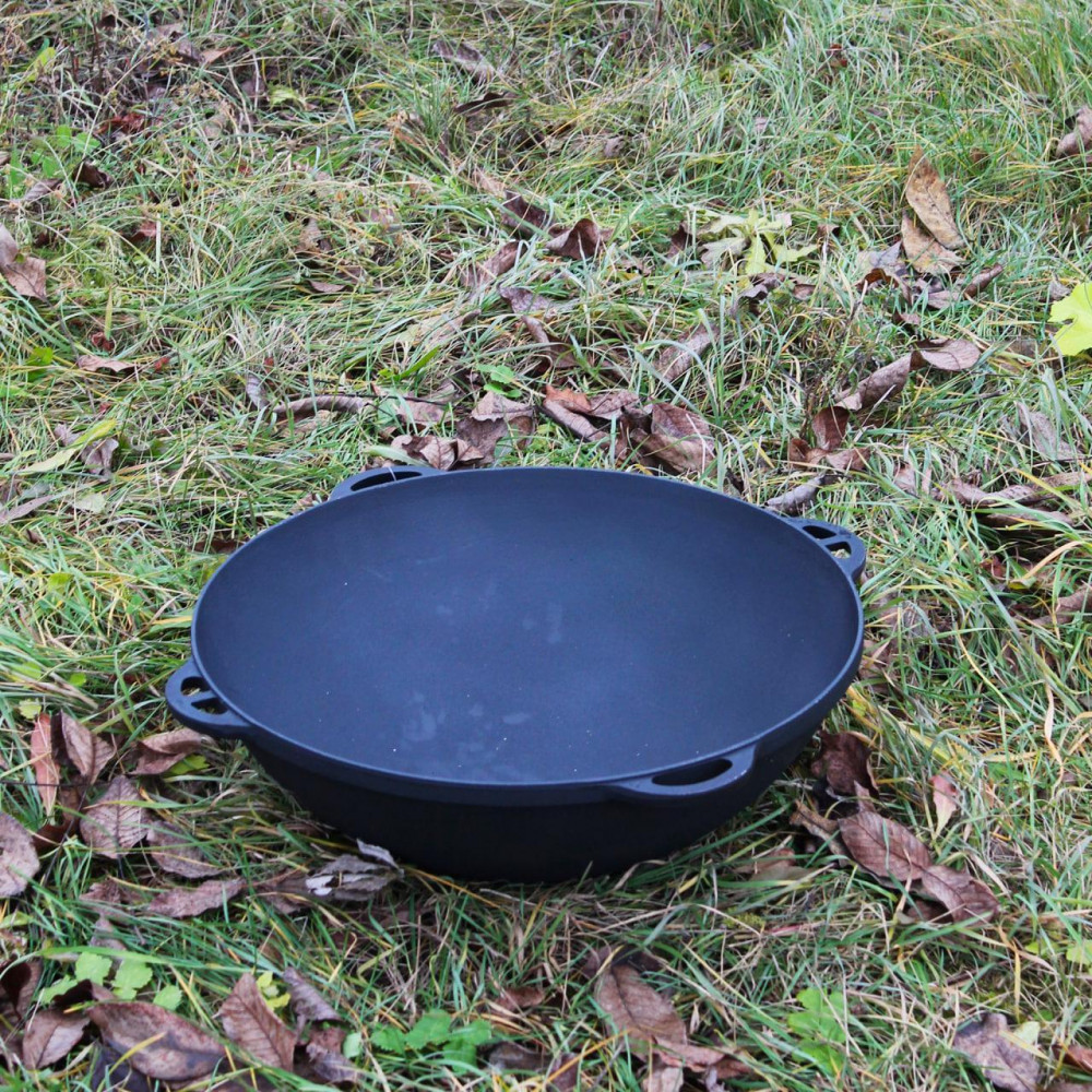 Казан чавунний азіатський 30 л з кришкою 2446739846