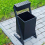 Урна вулична з попільничкою 25 л SPU0001