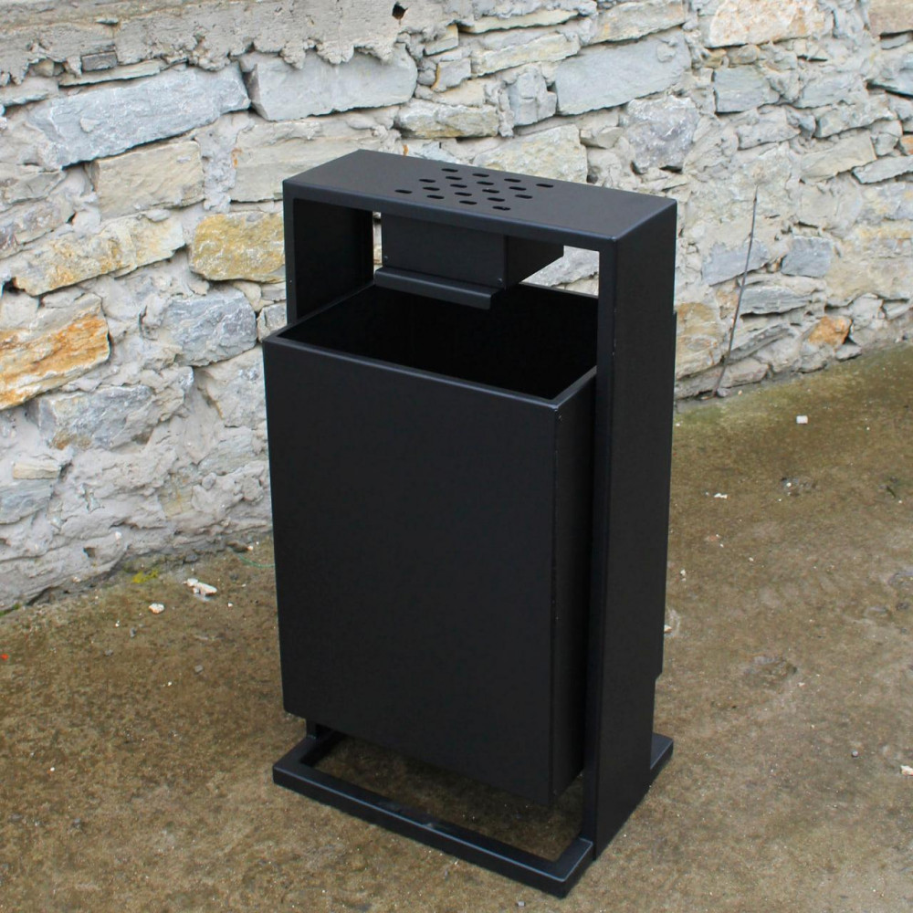 Урна вулична з попільничкою 50 л SPU0002