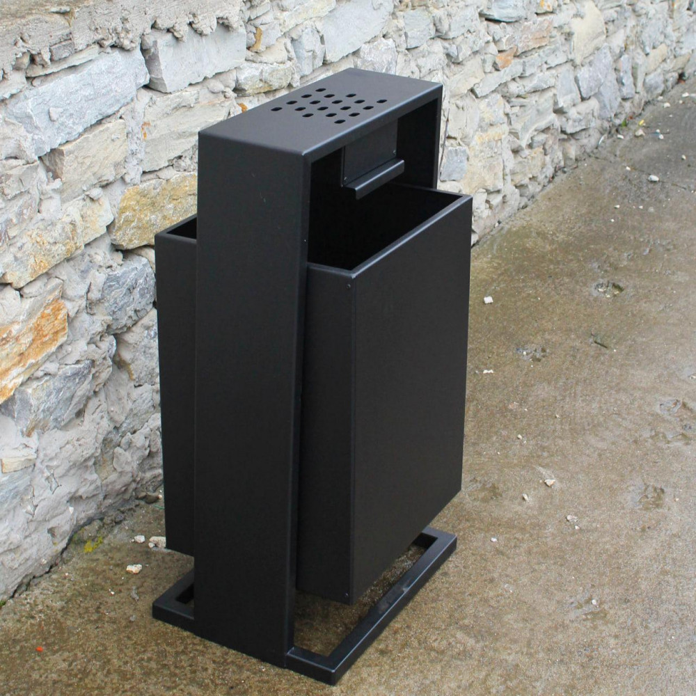 Урна вулична з попільничкою 50 л SPU0002