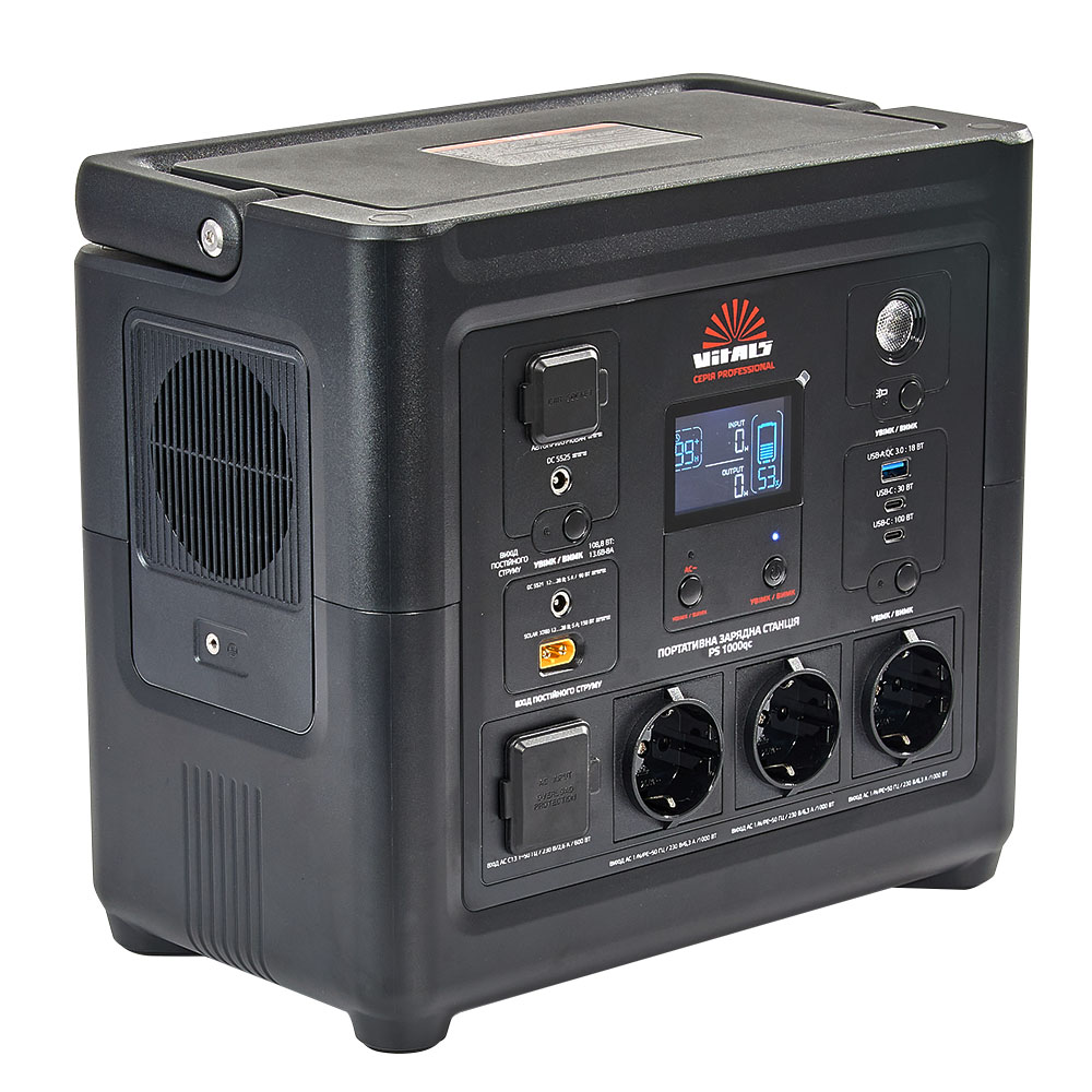 Портативна акумуляторна станція Vitals Professional PS 1000qc 000223637