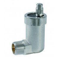 7775300  Автоматичний розповітрювач кутовий 1/2" з клапаном "Aqua-Stop"