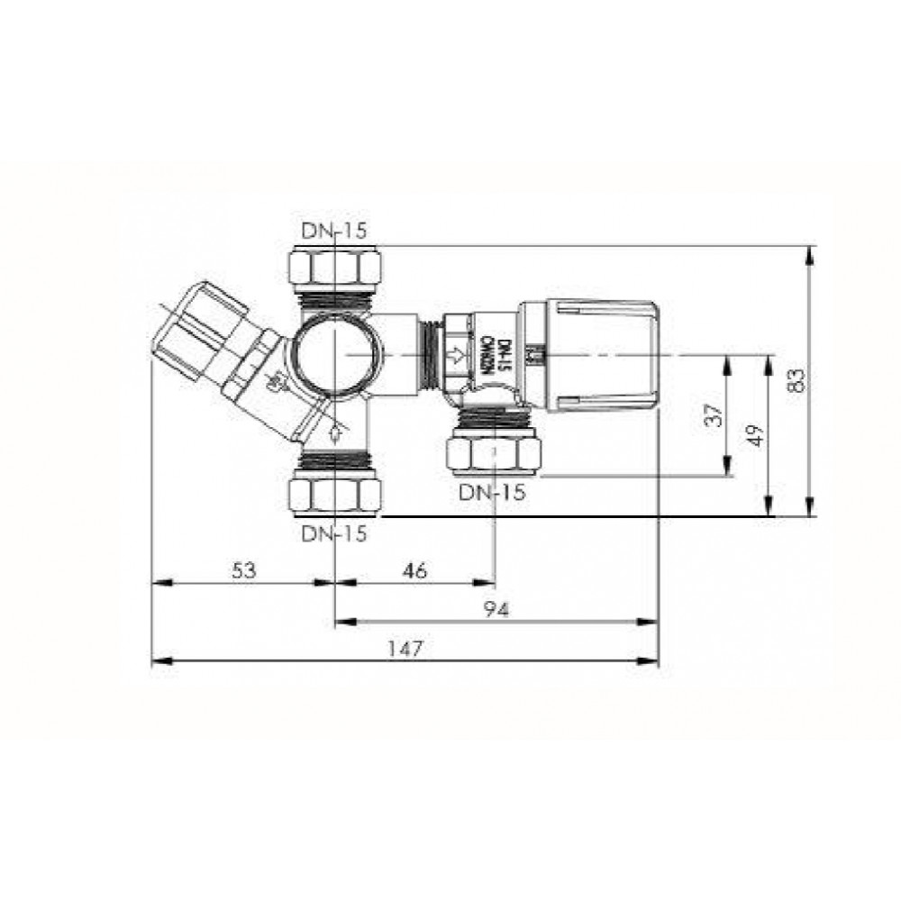77986 BFK 12/6 Група безпеки до бойлеру 6бар 77986