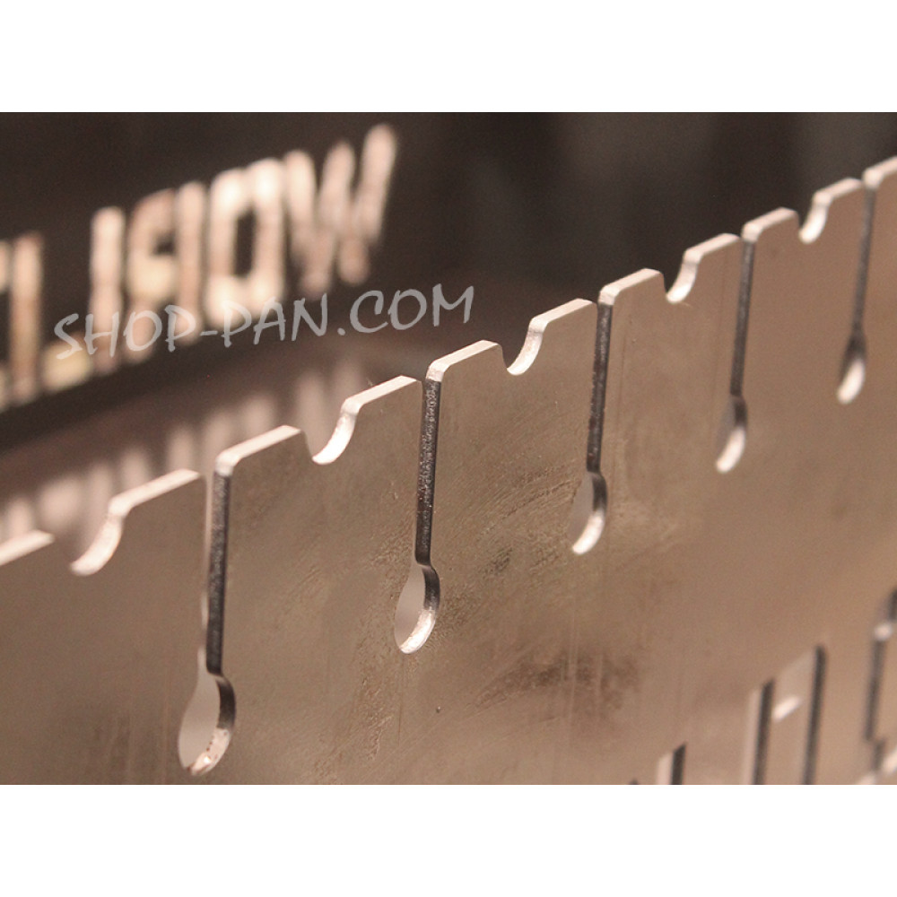 Мангал на 8 шт розбірний високий з індивідуальним гравіюванням - на подарунок SP00240