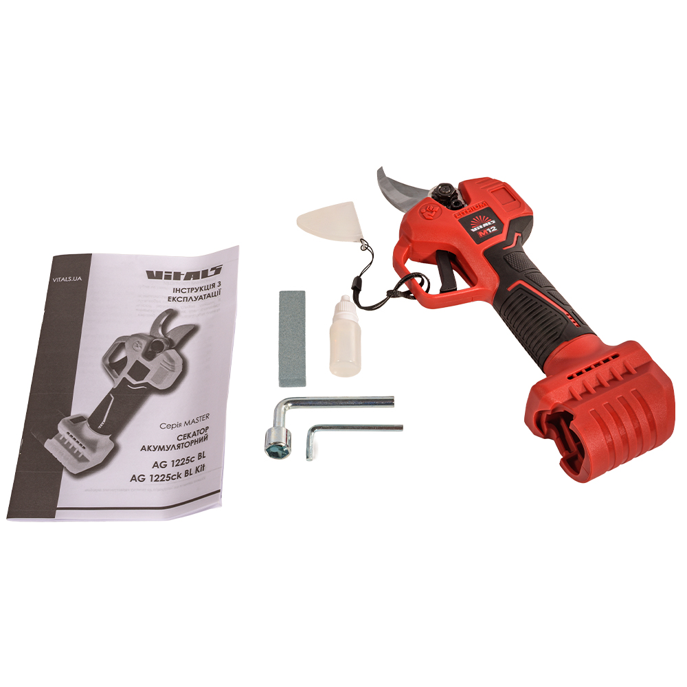 Секатор акумуляторний Vitals Master AG 1225c BL 000235286