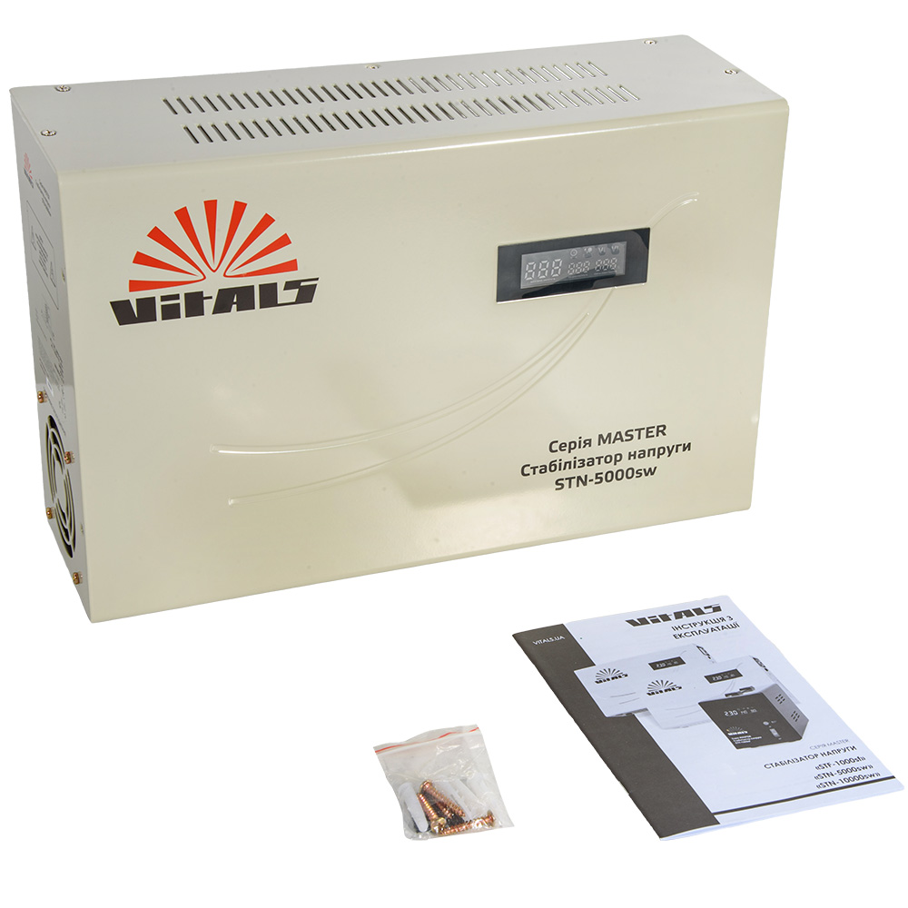 Стабілізатор напруги Vitals Master STN-5000sw 000246603