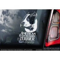 Американський Стаффордширський Тер'єр (American Staffordshire terrier) стикер