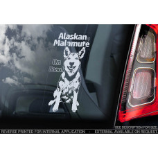 Аляскинський Маламут (Alaskan Malamute) стикер
