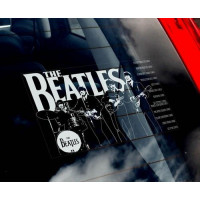 The Beatles наклейка на стекло авто