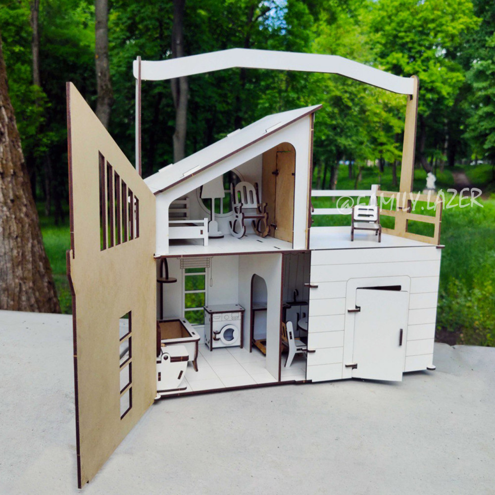 Ляльковий будиночок на 3 кімнати для LOL 2425823474