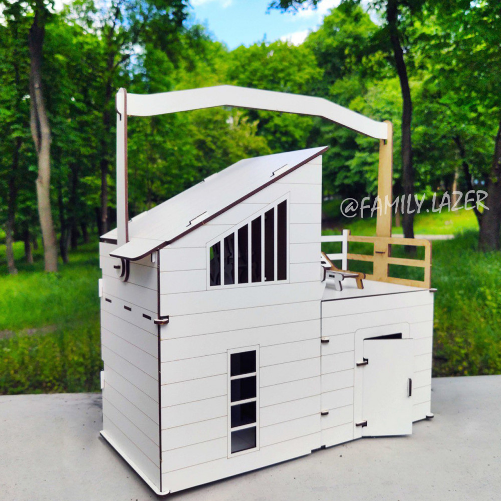 Ляльковий будиночок на 3 кімнати для LOL 2425823474