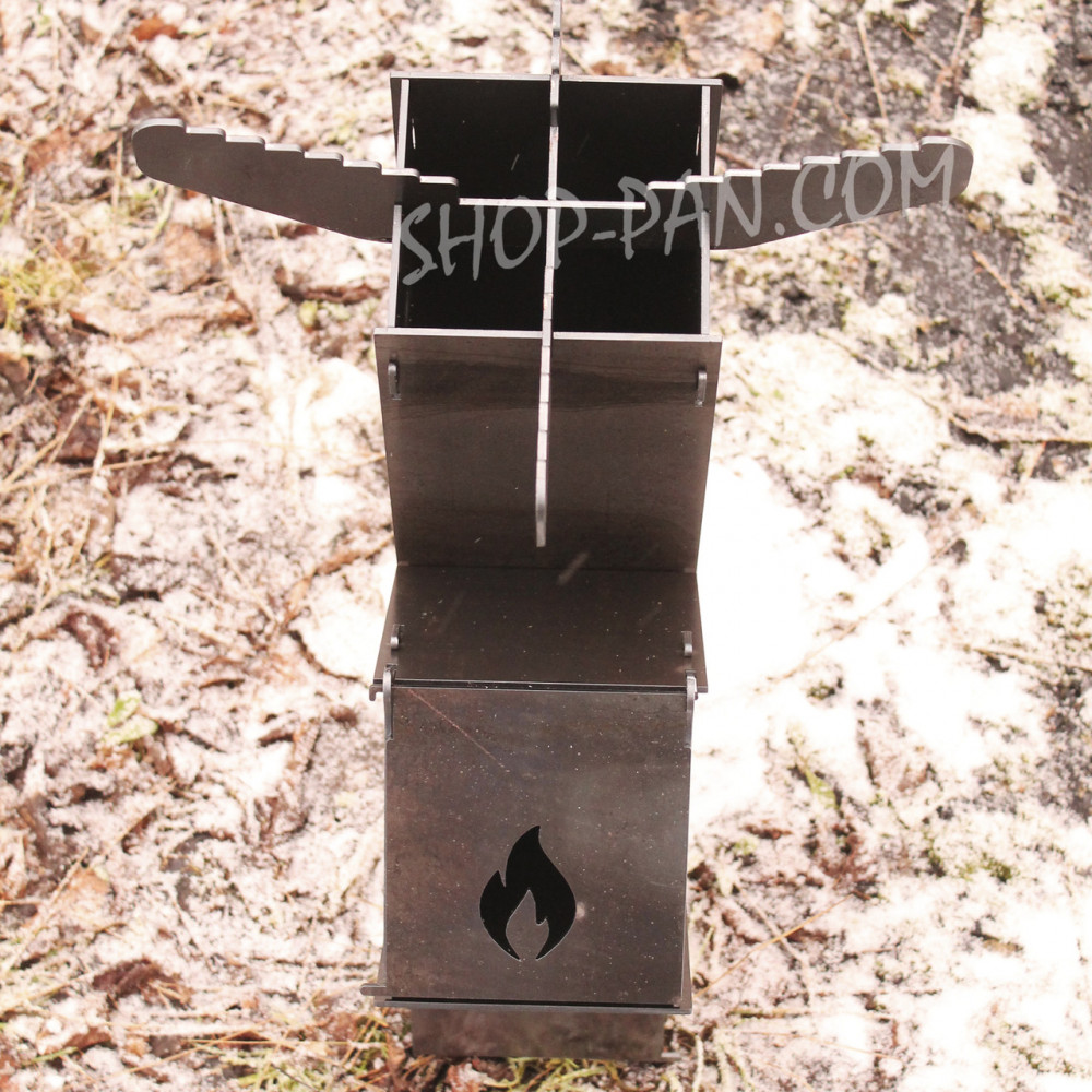 Турбо піч для кемпінгу середня 3 мм 2425823618