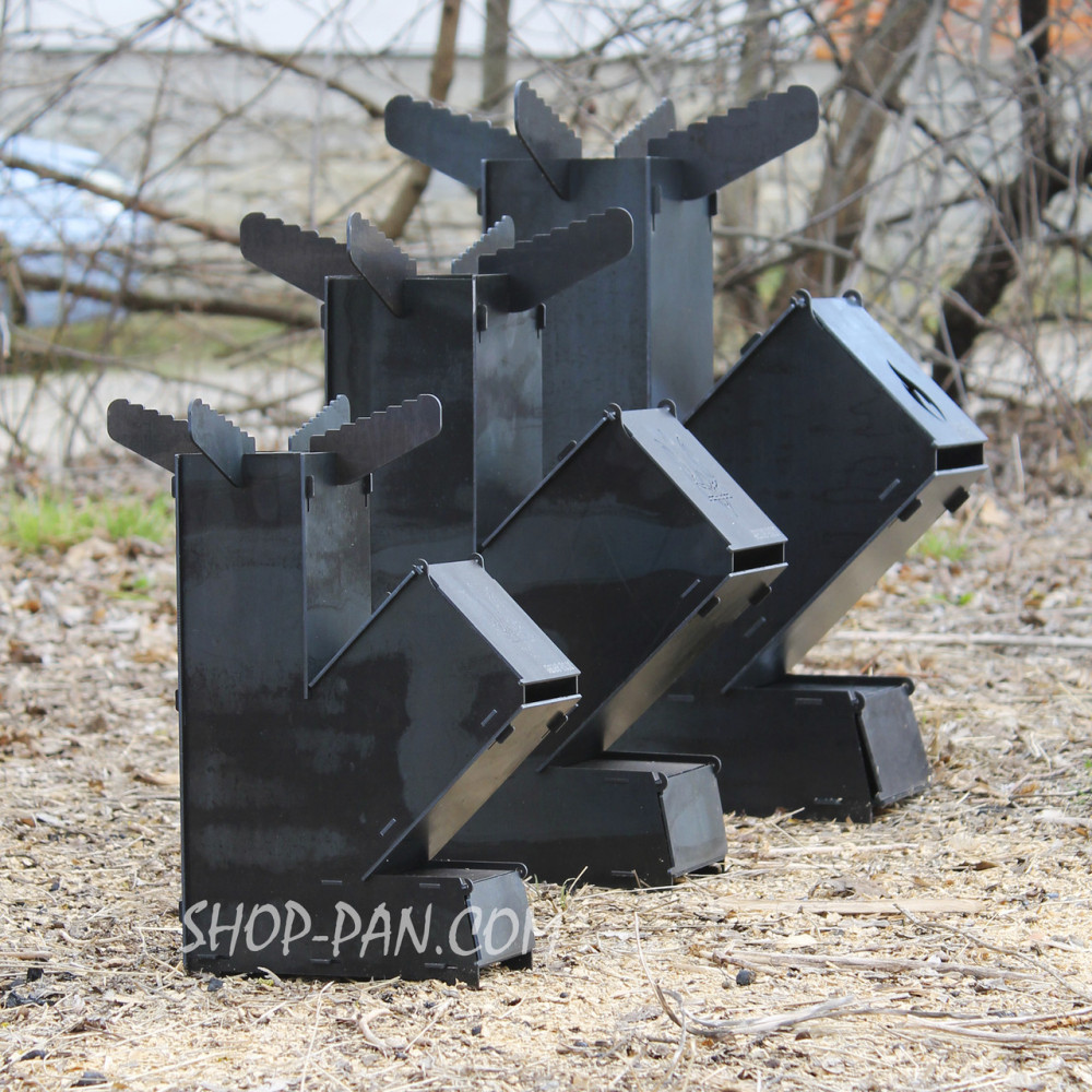 Турбо піч для кемпінгу середня 3 мм 2425823618