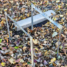 Похідна мангал-рамка з нержавійки