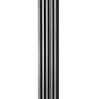 Рейка декоративная PS 2900х115х12мм Черный с серебром SW-00002133 SW-00002133