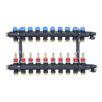 81270 Колектор ProCalida EF1 K 10 контурів, G1", 0,2-1,6 л/хв