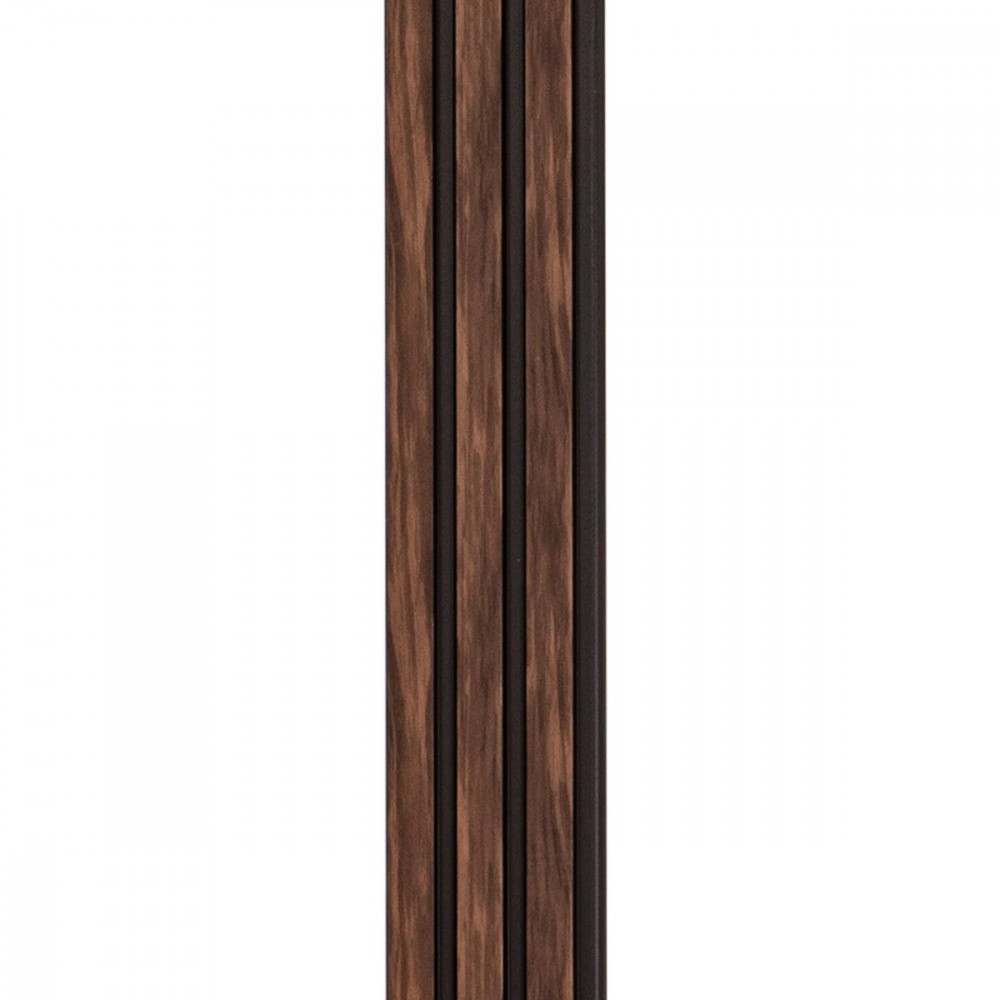 Рейка декоративная PS 2900х115х12мм Темный орех SW-00001745 SW-00001745