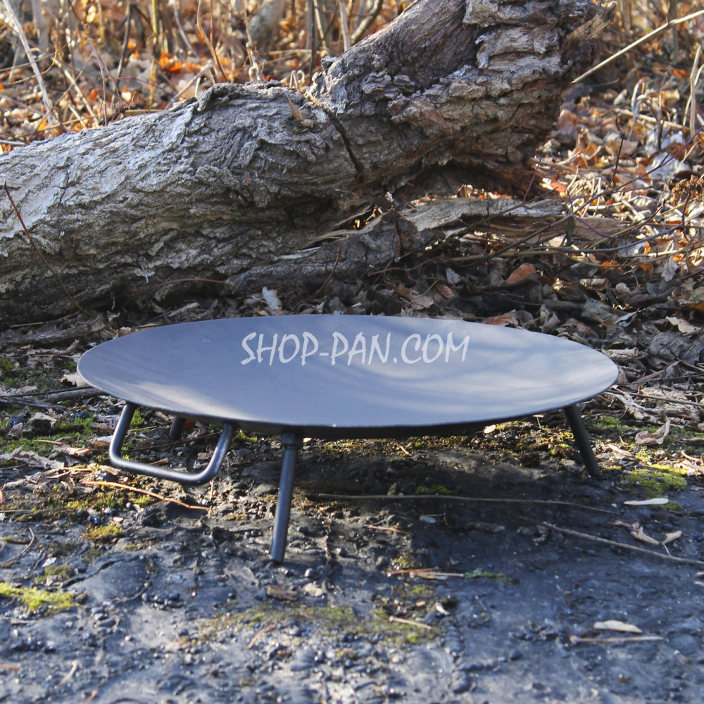 Чаша для вогню чорна термостійка 87