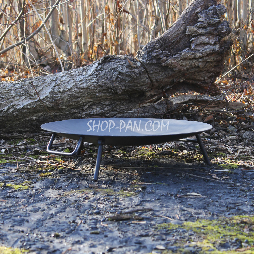 Чаша для вогню чорна термостійка 87