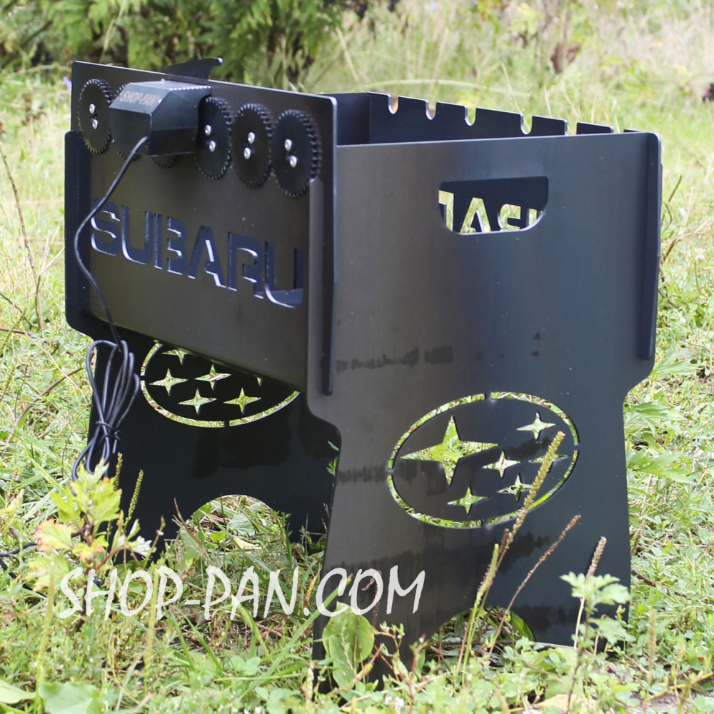 Мангал імний із вбудованою шашличницею та мотором на 6 шампурів SP00260