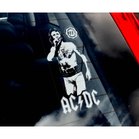 Bon Scott ACDC-стикер