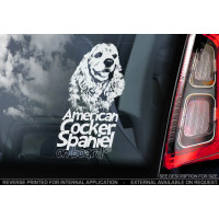 Американський Кокер Спанняль (American Cocker spaniel) стикер