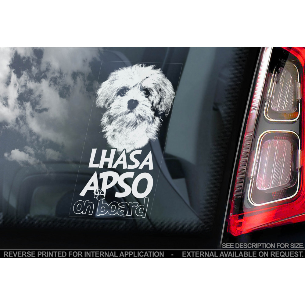 Лхаса Апсо (Лхаський Апсо) (Тибетський Тер'єр) (Lhasa Apso) стикер 2536576879