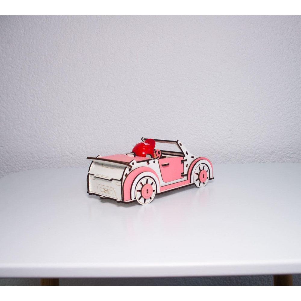 Будиночок із гаражем і машинка в комплекті 2425823475