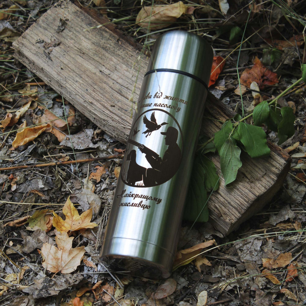 Термос 1 л з гравіюванням 2425829546