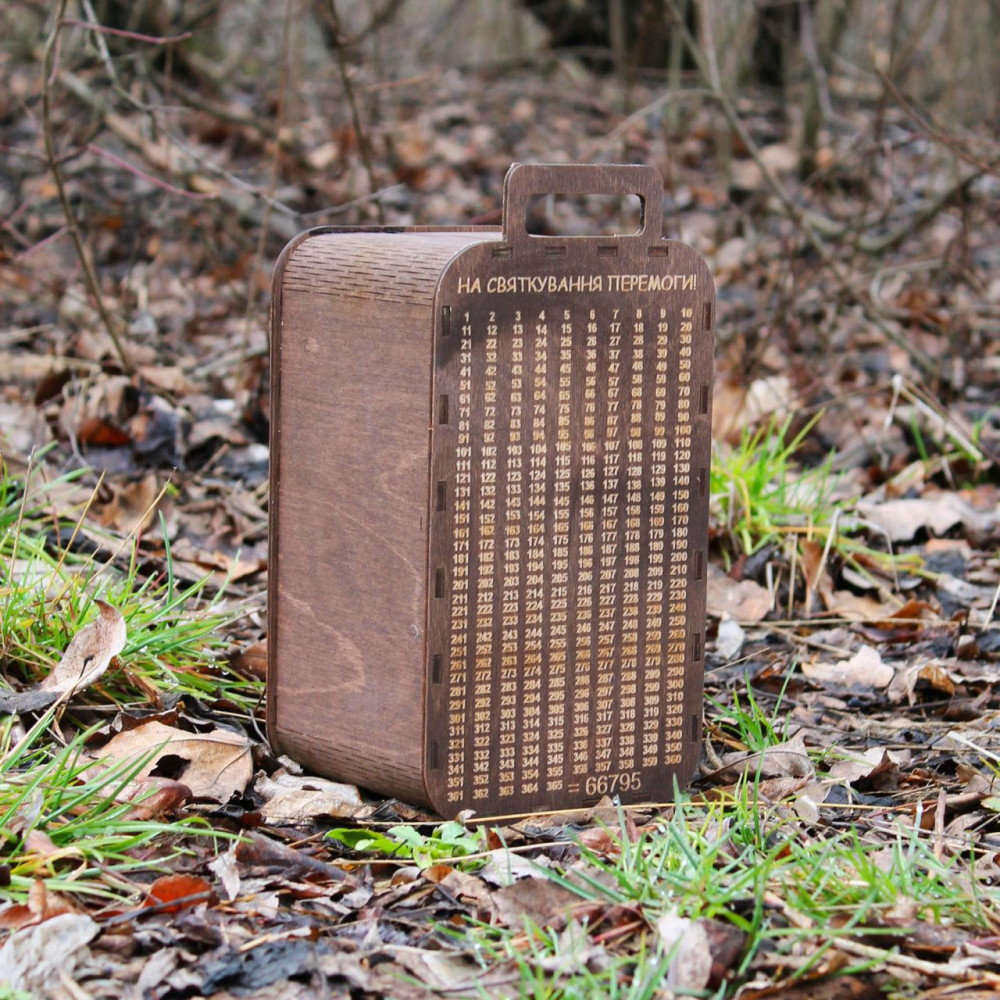 Копилка-чемодан, Деревянная копилка для денег /3 2425829587
