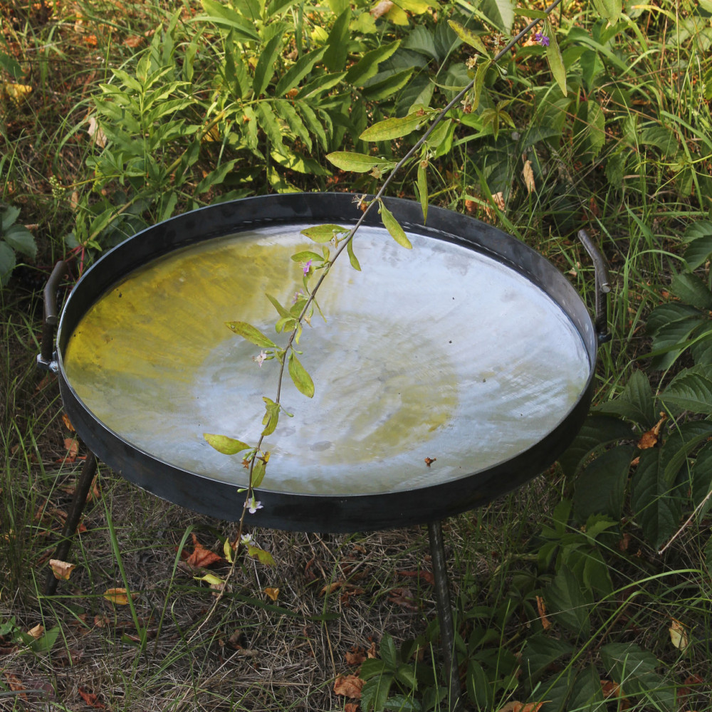 Сковорода зі справжнього Б/У диска 65 см борони з бортом 2425824633