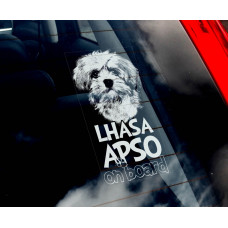 Лхаса Апсо (Лхаський Апсо) (Тибетський Тер'єр) (Lhasa Apso) стикер