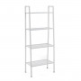 Стеллаж-этажерка четырехъярусный из металла 60х35х148см Белый SW-00002104 SW-00002104