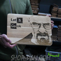 Кухонна дошка з гравіруванням