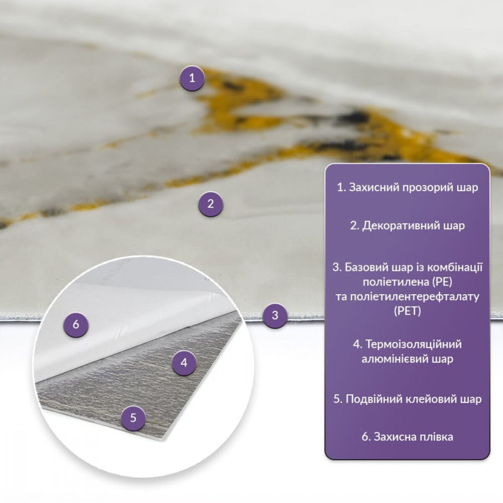Самоклеящаяся стеновая PET плитка 600х300х2мм SW-00002332 SW-00002332