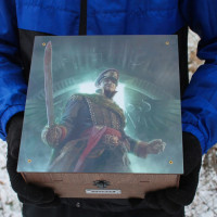 Автоматичний наливатор-дозатор алкоголю на 8 чарок з УФ-друком «Warhammer: Комісар Імперіуму»